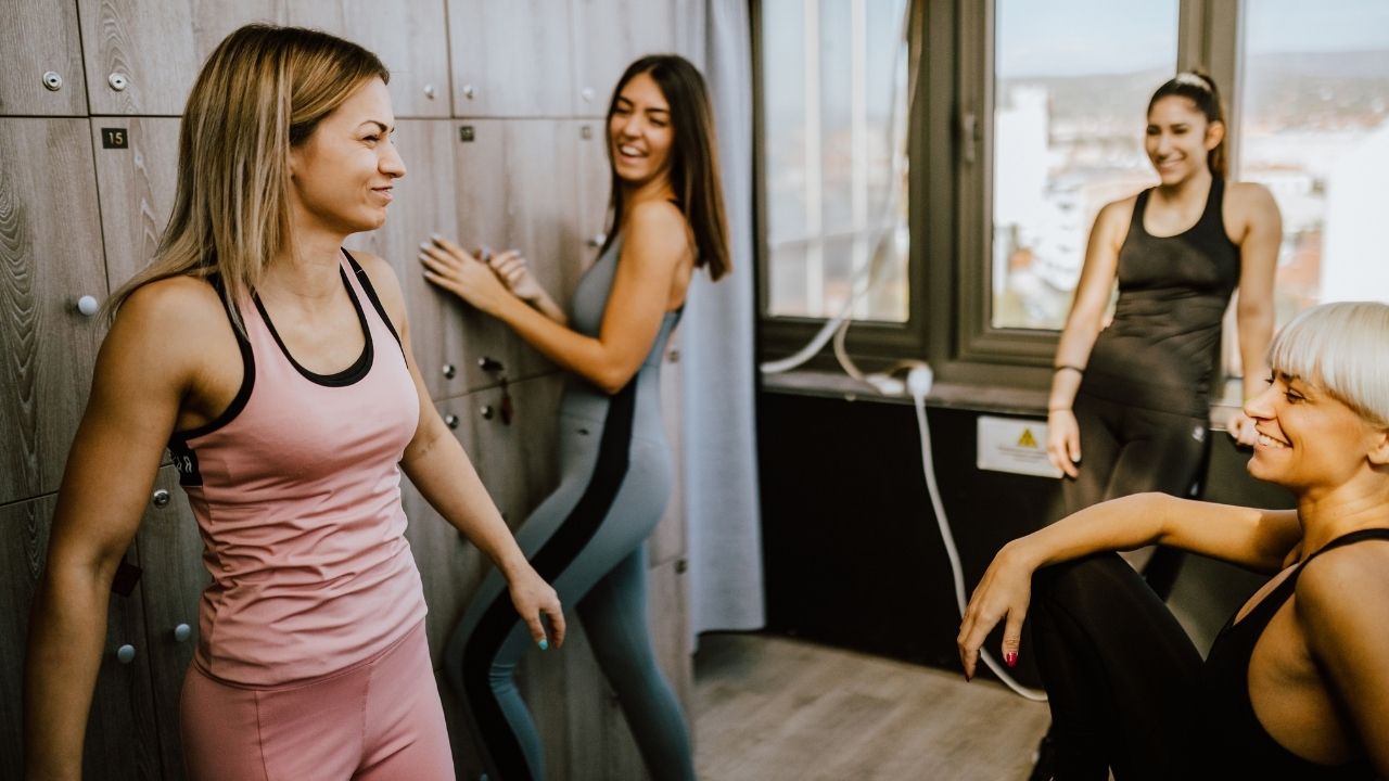 gym changing rooms
