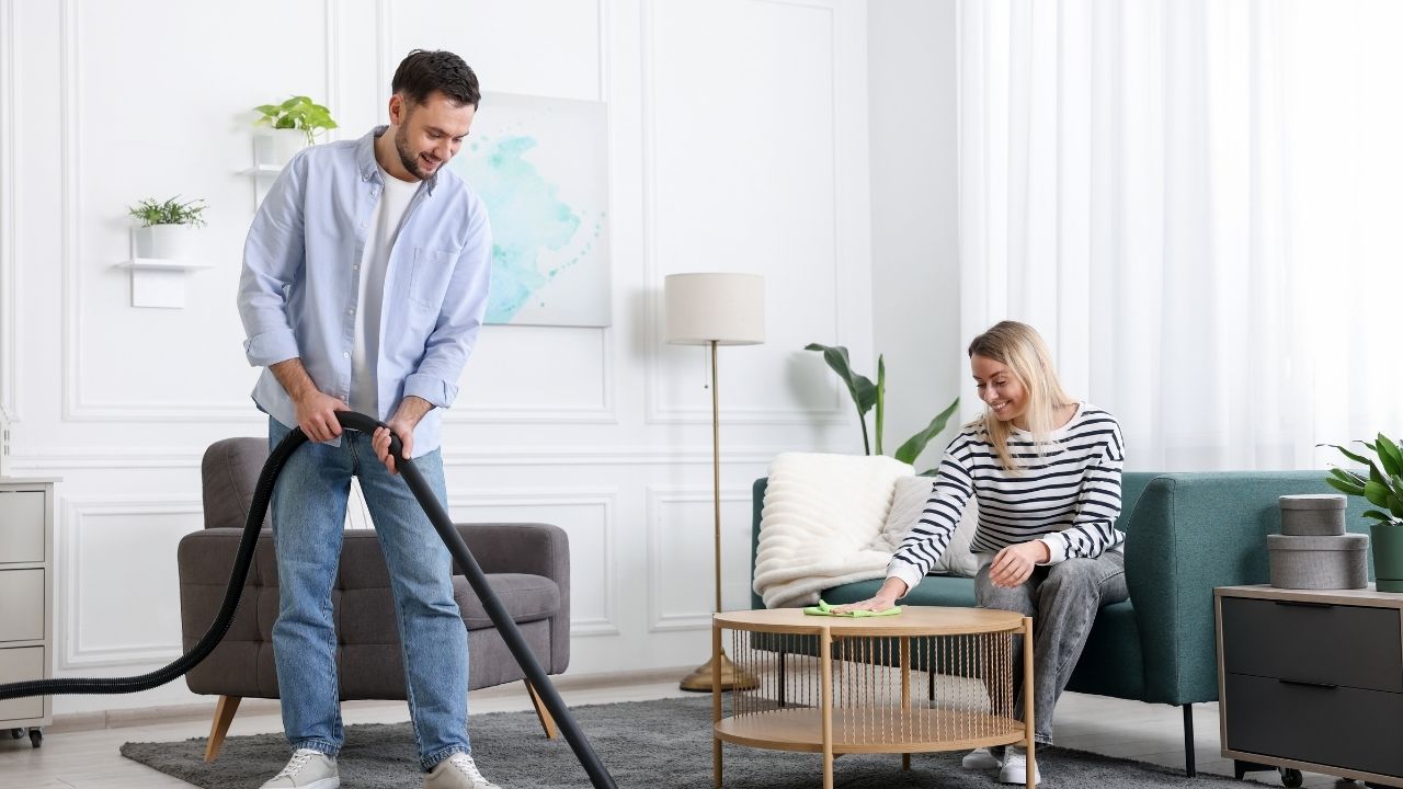 evening tidying routine