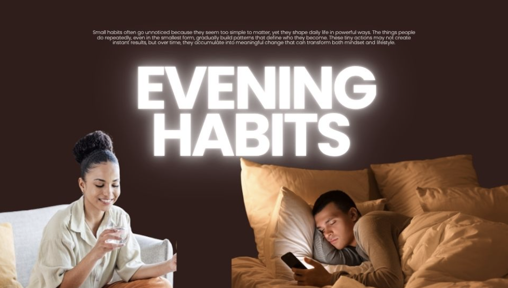 evening habits